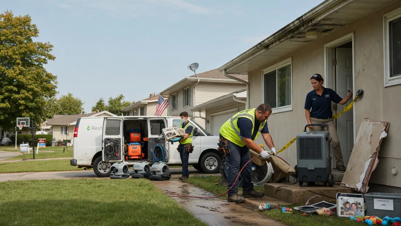 Water Damage Restoration in Lenora, KS near me